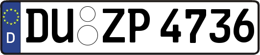 DU-ZP4736