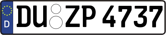 DU-ZP4737
