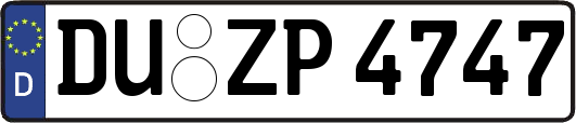 DU-ZP4747