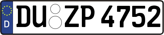 DU-ZP4752