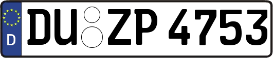 DU-ZP4753