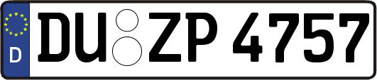 DU-ZP4757