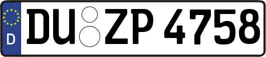 DU-ZP4758