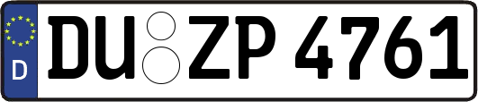 DU-ZP4761