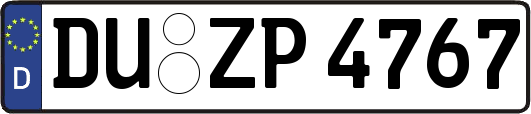 DU-ZP4767