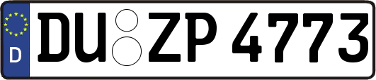 DU-ZP4773