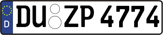 DU-ZP4774