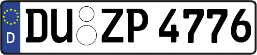 DU-ZP4776
