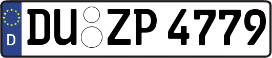 DU-ZP4779