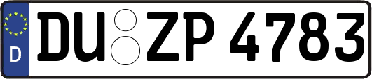DU-ZP4783