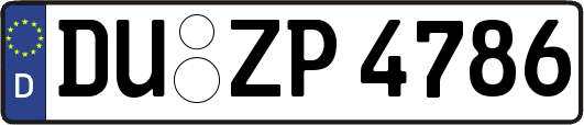 DU-ZP4786