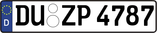DU-ZP4787