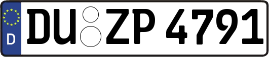 DU-ZP4791