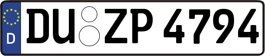 DU-ZP4794