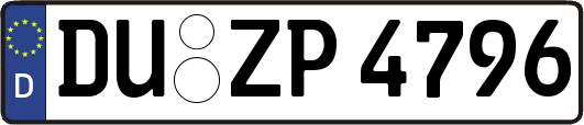 DU-ZP4796