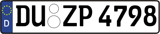 DU-ZP4798