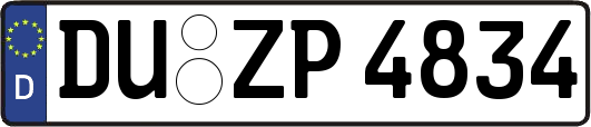 DU-ZP4834
