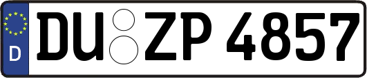 DU-ZP4857