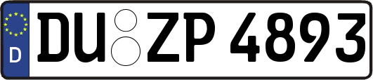 DU-ZP4893