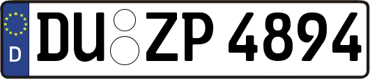 DU-ZP4894