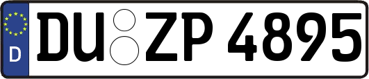 DU-ZP4895