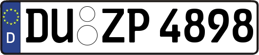 DU-ZP4898