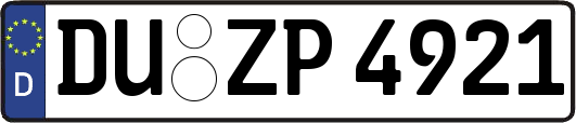 DU-ZP4921