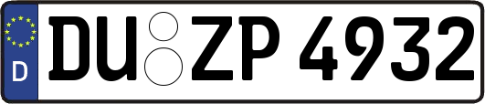 DU-ZP4932