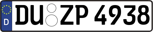 DU-ZP4938