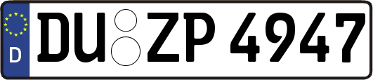 DU-ZP4947