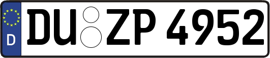 DU-ZP4952