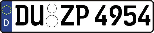 DU-ZP4954