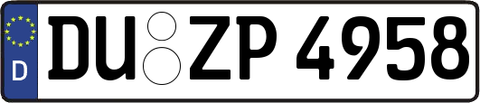 DU-ZP4958