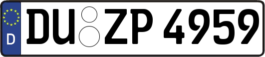 DU-ZP4959