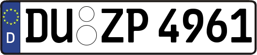 DU-ZP4961
