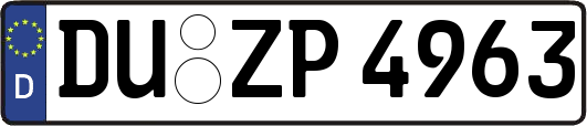 DU-ZP4963