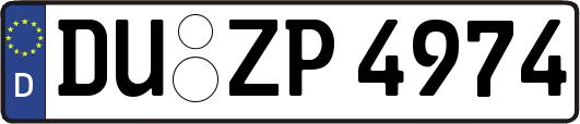 DU-ZP4974