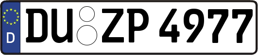 DU-ZP4977