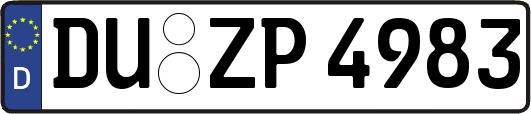 DU-ZP4983