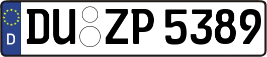 DU-ZP5389