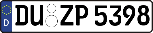 DU-ZP5398