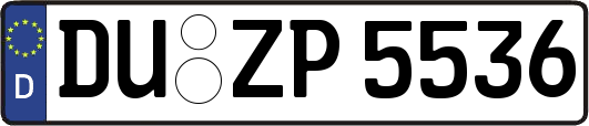DU-ZP5536