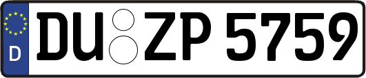 DU-ZP5759