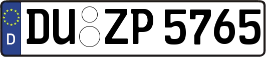 DU-ZP5765