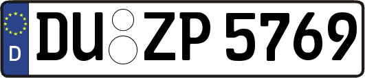 DU-ZP5769
