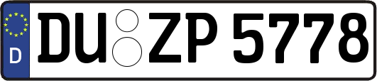 DU-ZP5778