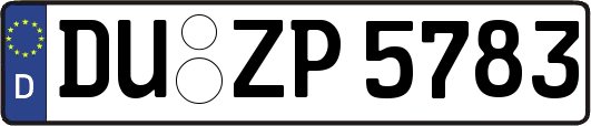 DU-ZP5783