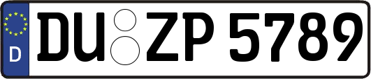 DU-ZP5789
