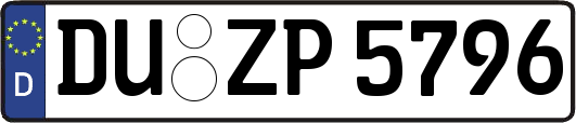 DU-ZP5796