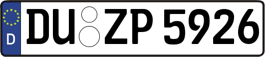 DU-ZP5926